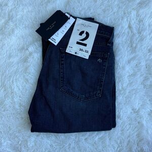 Rag & Bone Dark Blue Slim Jeans